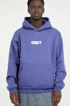BOLD EXTRA HEAVY - Hoodie | Bleu*OBEY Outlet