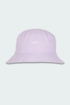 BOLD NYLON BUCKET HAT - Bob | Violet*OBEY Discount