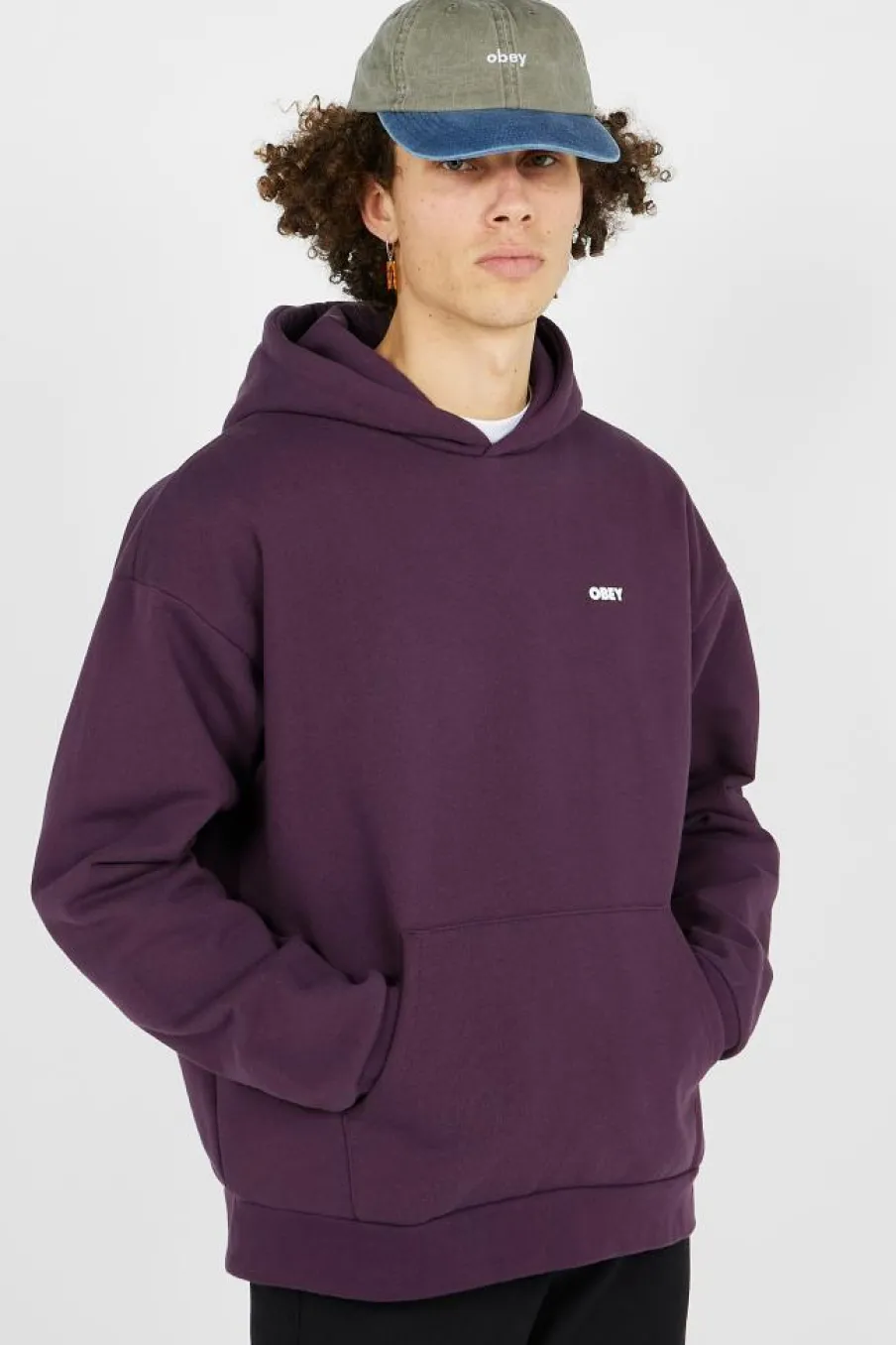 BOLD STAR EXTRA - Hoodie | Violet*OBEY Hot