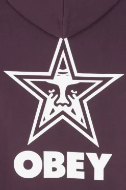 BOLD STAR EXTRA - Hoodie | Violet*OBEY Hot