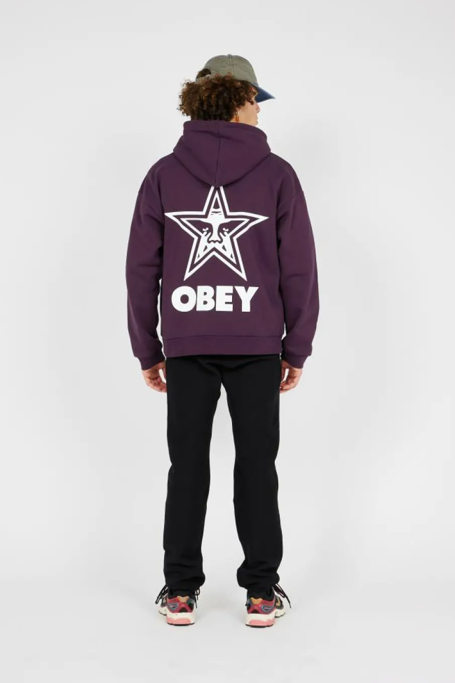 BOLD STAR EXTRA - Hoodie | Violet*OBEY Hot