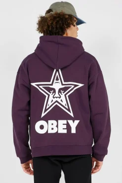 BOLD STAR EXTRA - Hoodie | Violet*OBEY Hot