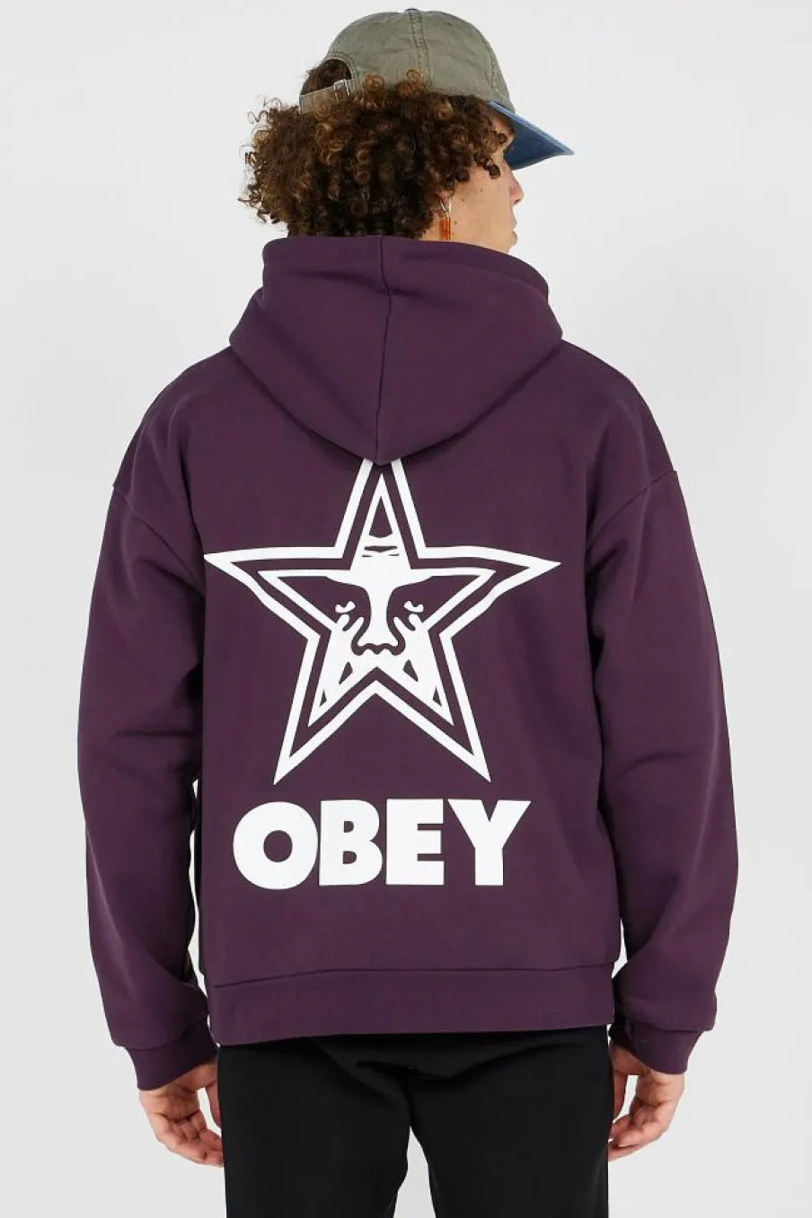BOLD STAR EXTRA - Hoodie | Violet*OBEY Hot