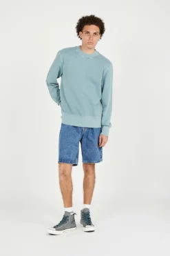BOLD WASHED - Hoodie | Bleu*CALVIN KLEIN