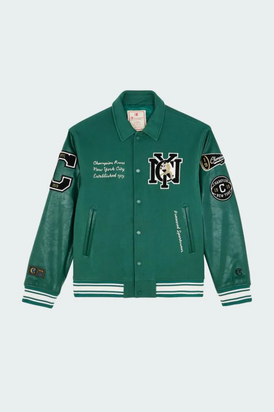 Bomber Jacket - Veste | Vert*CHAMPION Clearance