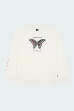 BORN IN ANAHEIM LOOSE C marshmallow - Sweatshirt | Blanc*VANS Best