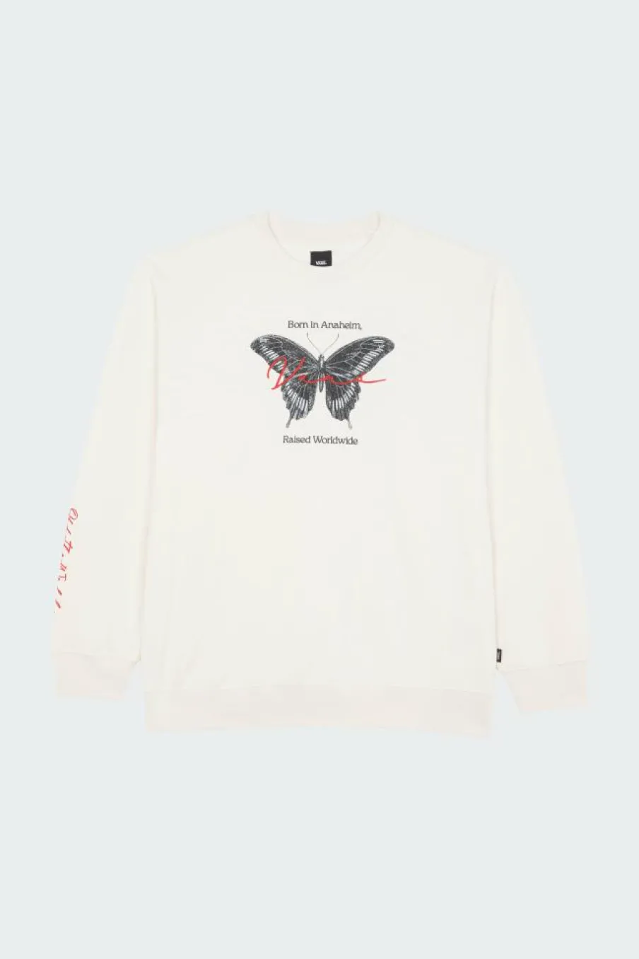 BORN IN ANAHEIM LOOSE C marshmallow - Sweatshirt | Blanc*VANS Best