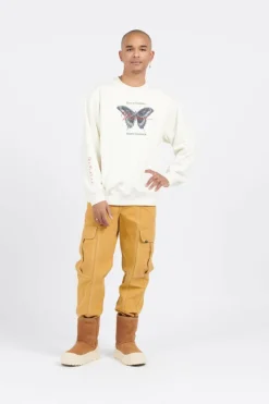BORN IN ANAHEIM LOOSE C marshmallow - Sweatshirt | Blanc*VANS Best