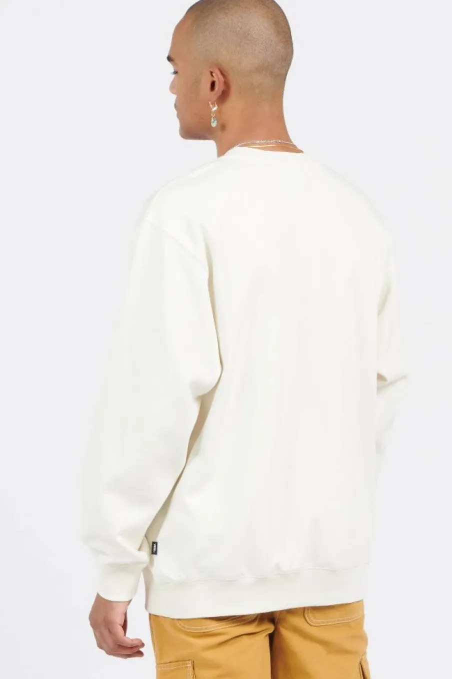 BORN IN ANAHEIM LOOSE C marshmallow - Sweatshirt | Blanc*VANS Best