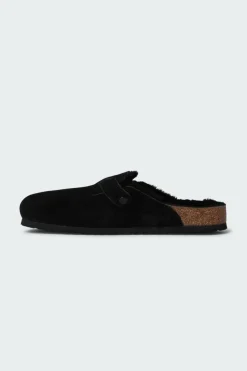 Boston Shearling LEVE - sabots | Noir*BIRKENSTOCK