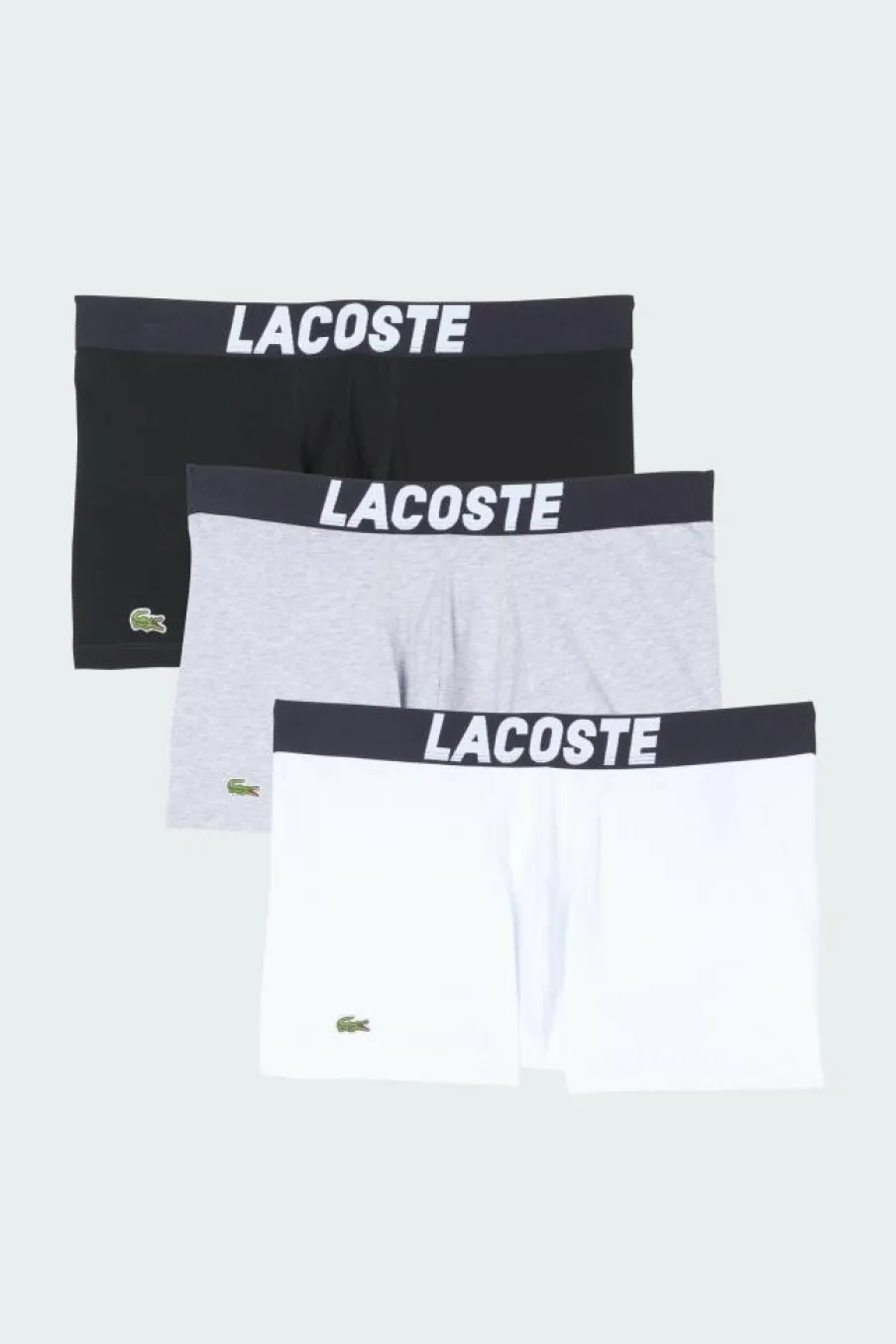 BOXE 5H2083-00 TRUNKS 3P NUA BLACK/WHITE - Boxers | Multicolore*LACOSTE Sale