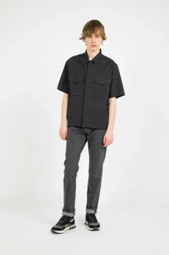 BOXY SHORT SLEEVE SHIRT - Chemise | Noir*C.P. COMPANY Sale