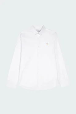 BREWER - Chemise | Blanc*FARAH Discount