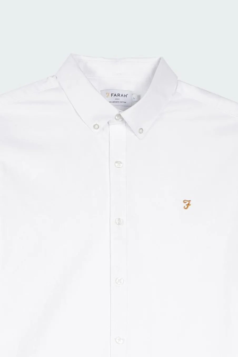 BREWER - Chemise | Blanc*FARAH Discount