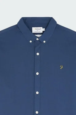 BREWER - Chemise | Bleu*FARAH Discount