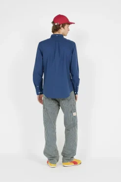 BREWER - Chemise | Bleu*FARAH Discount