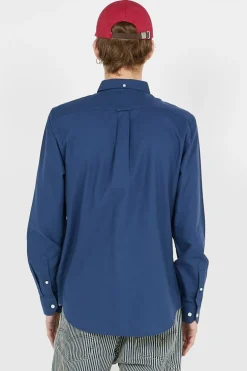 BREWER - Chemise | Bleu*FARAH Discount