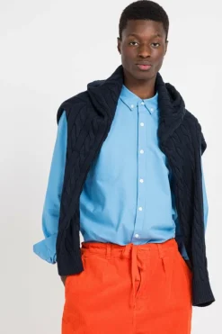 BREWER - Chemise | Bleu*FARAH Sale
