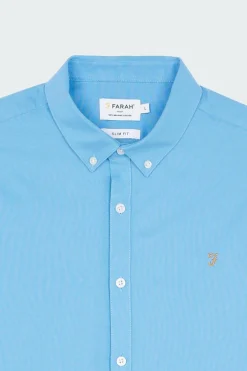 BREWER - Chemise | Bleu*FARAH Sale