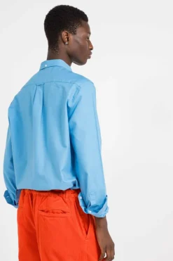 BREWER - Chemise | Bleu*FARAH Sale