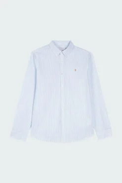 BREWER - Chemise | Bleu*FARAH