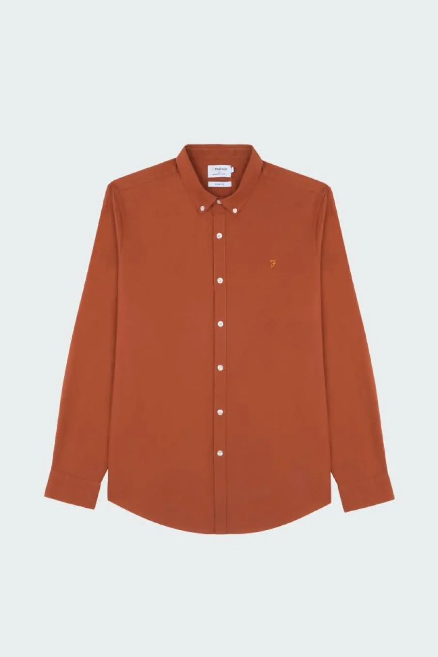 BREWER - Chemise | Orange*FARAH Discount