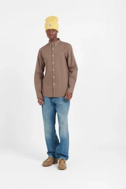 BREWER - Chemise | Vert*FARAH Best