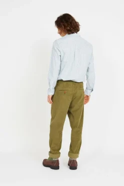 BREWER - Chemise | Vert*FARAH Discount