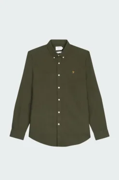 BREWER - Chemise | Vert*FARAH Online