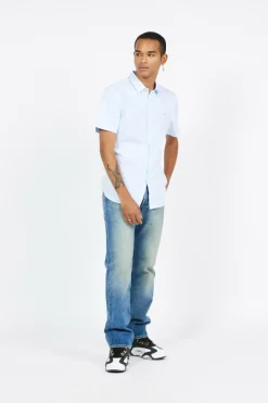 BREWER CHECK LS B - Chemise | Bleu*FARAH Outlet