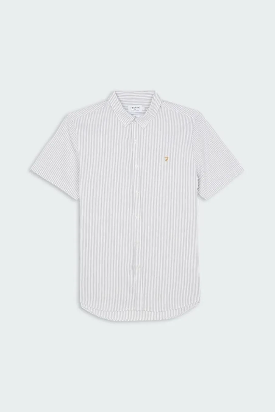 BREWER CHECK LS B - Chemise | Vert*FARAH Outlet
