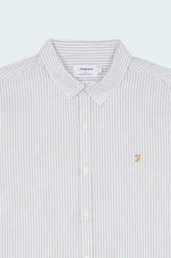 BREWER CHECK LS B - Chemise | Vert*FARAH Outlet