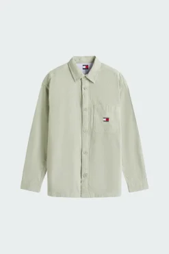 BRICK CORD OVERS - Surchemise | Vert*TOMMY JEANS Sale