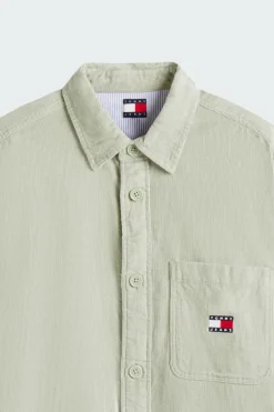 BRICK CORD OVERS - Surchemise | Vert*TOMMY JEANS Sale