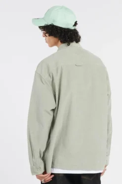BRICK CORD OVERS - Surchemise | Vert*TOMMY JEANS Sale