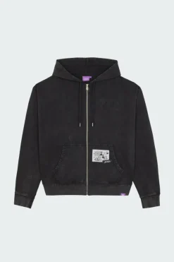 BRISTOL - Hoodie zippé | Noir*JACKER New