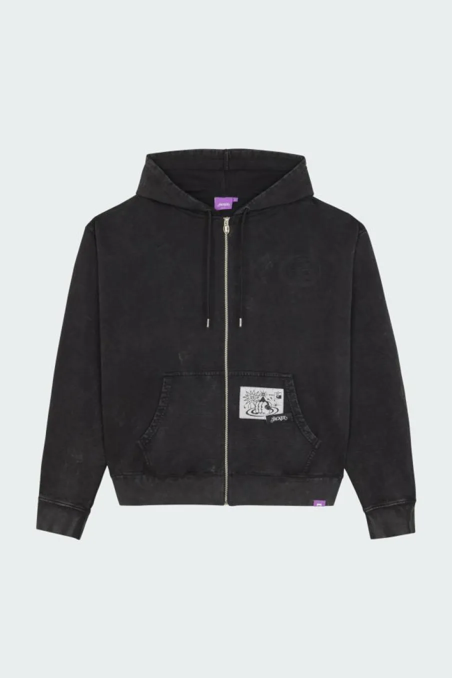 BRISTOL - Hoodie zippé | Noir*JACKER New