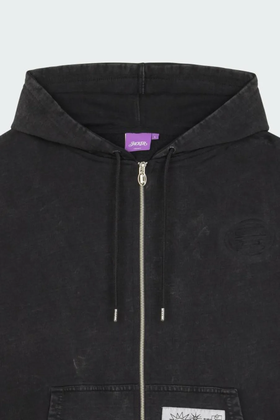 BRISTOL - Hoodie zippé | Noir*JACKER New