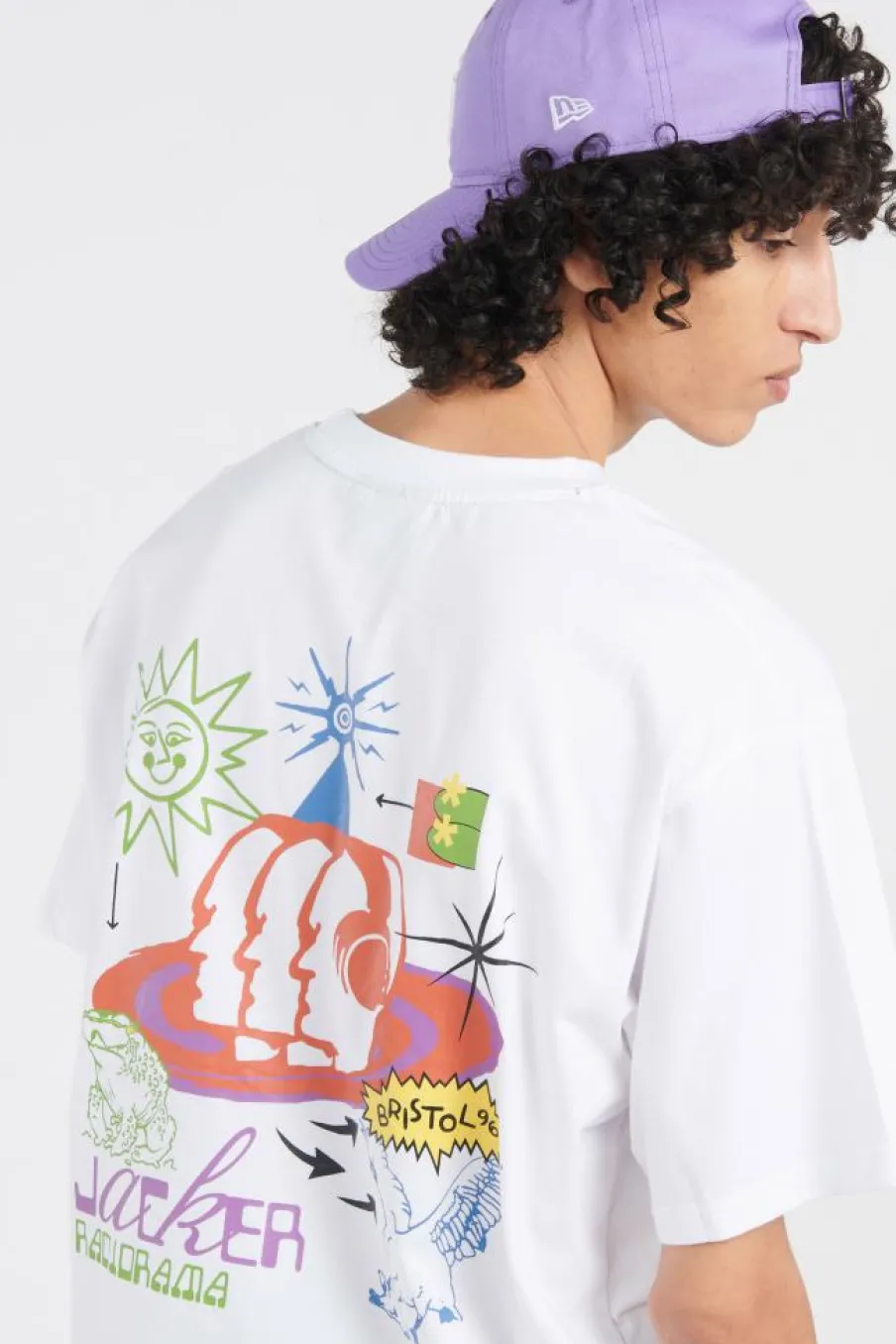 BRISTOL - T-shirt | Blanc*JACKER