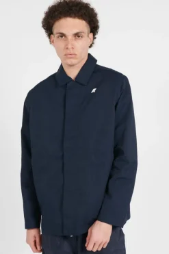 BROEN COTTON NYLON - Imperméable | Bleu*K-WAY Clearance