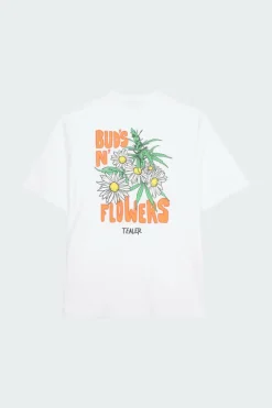 BUDS N FLOWER - T-shirt | Blanc*TEALER Outlet