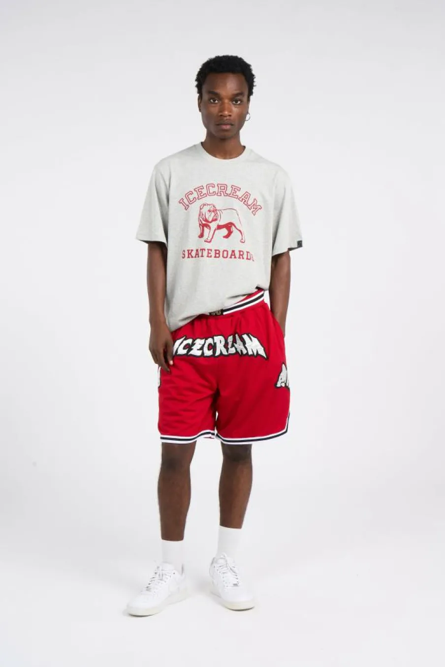 BULLDOG - T-shirt | Gris*ICE CREAM Best