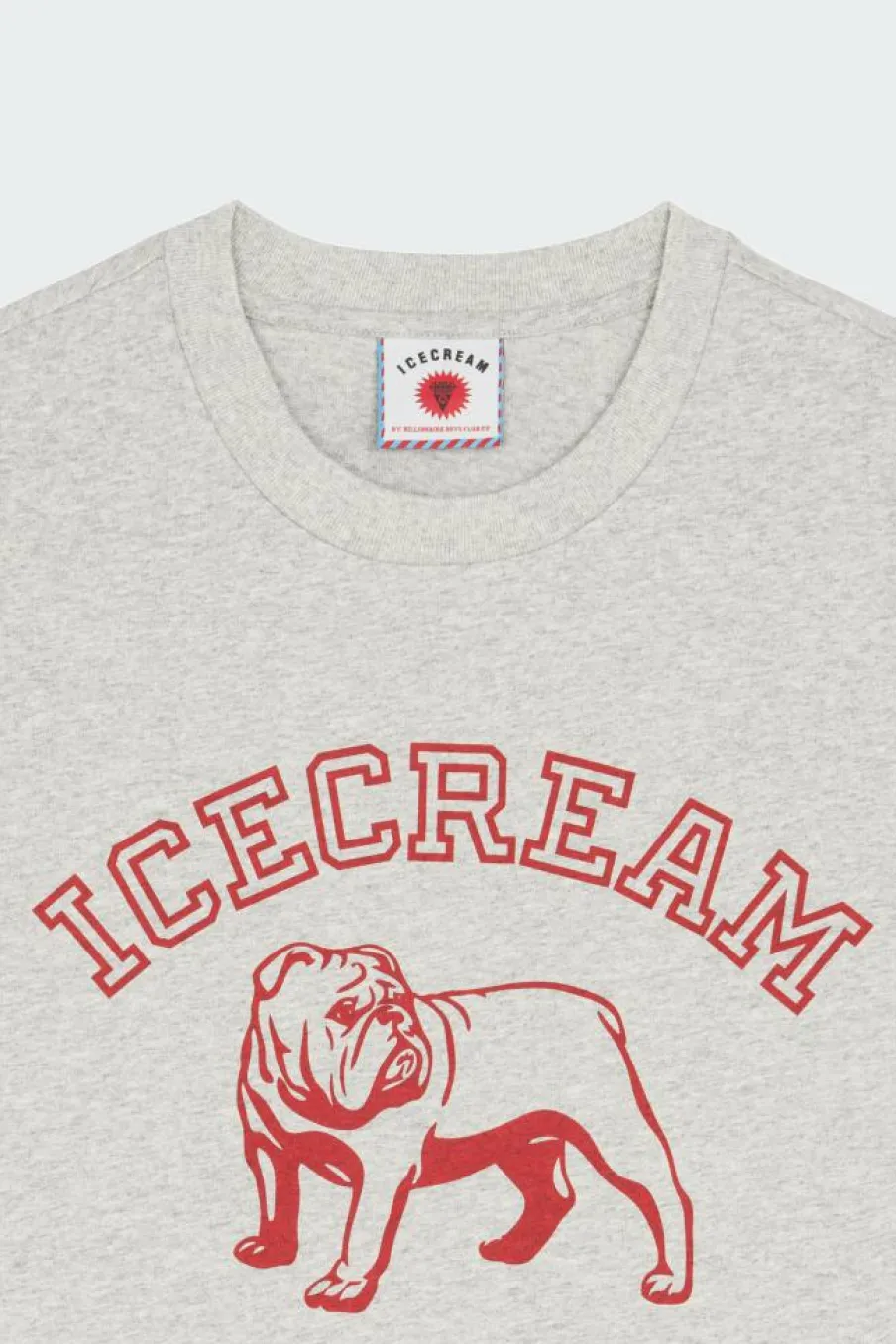 BULLDOG - T-shirt | Gris*ICE CREAM Best