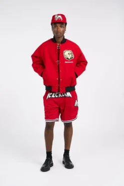 BULLDOG VARSITY - Blouson | Rouge*ICE CREAM New