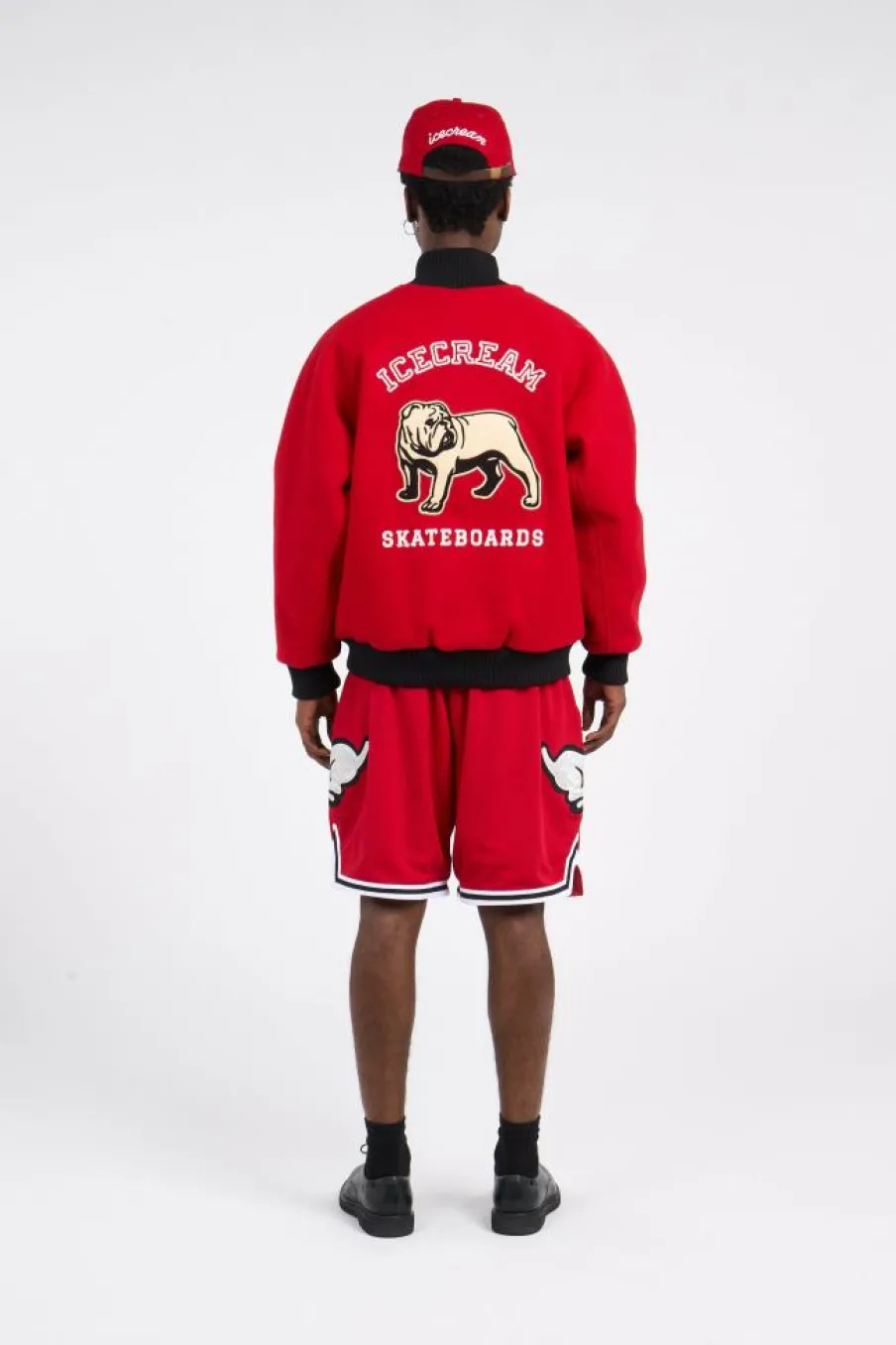 BULLDOG VARSITY - Blouson | Rouge*ICE CREAM New
