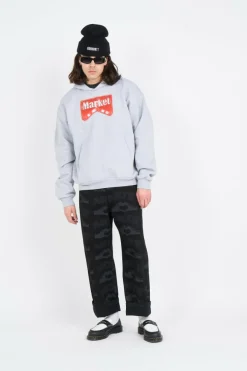 BULLRIDER - Hoodie | Gris*MARKET Clearance