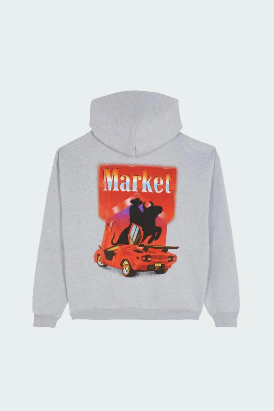 BULLRIDER - Hoodie | Gris*MARKET Clearance