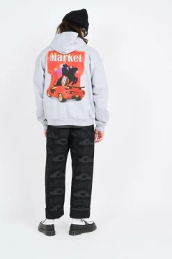 BULLRIDER - Hoodie | Gris*MARKET Clearance