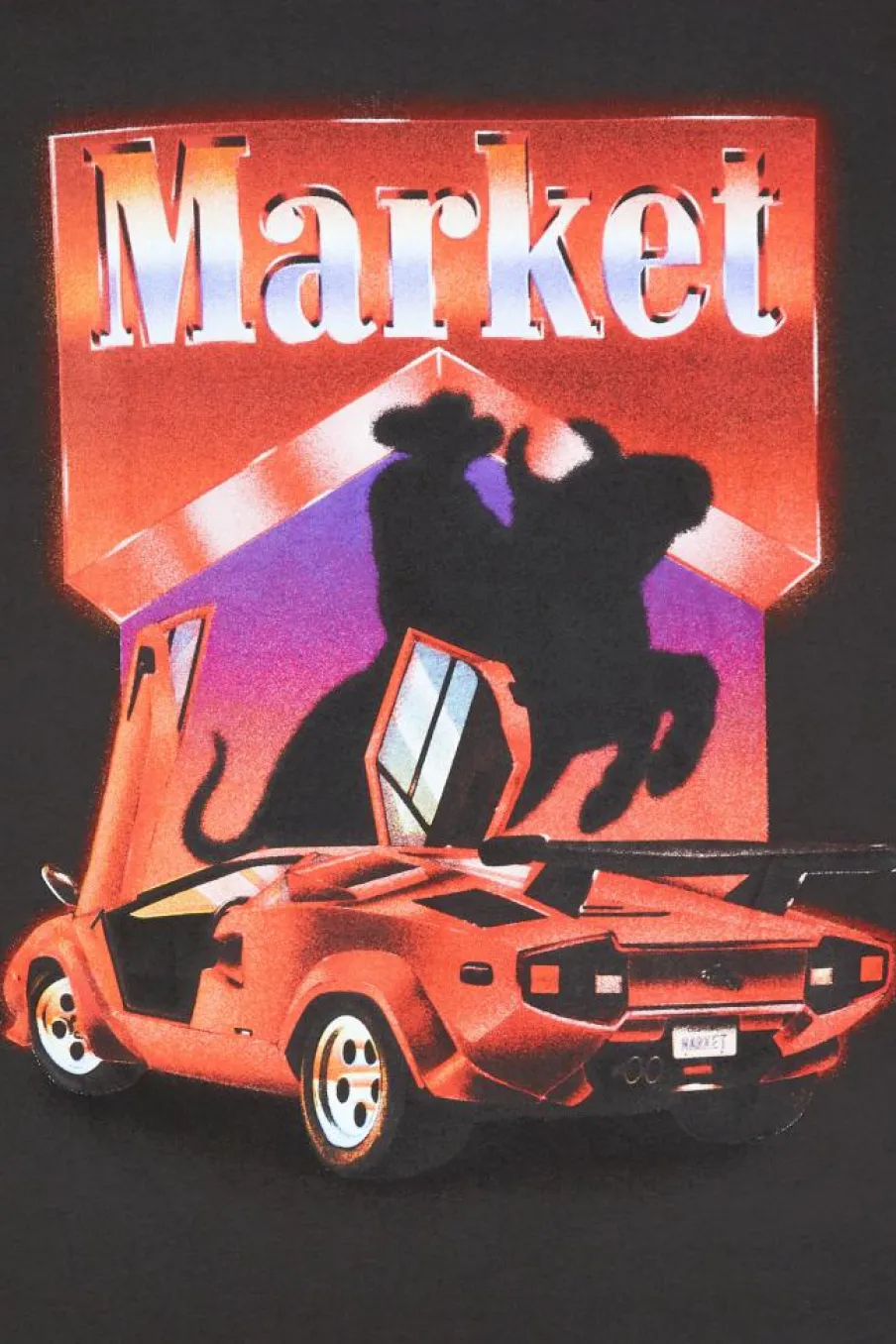 BULLRIDER - T-shirt | Noir*MARKET Discount