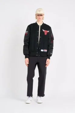 BULLS MA1 ALPHA I - Bomber | Noir*NEW ERA Discount
